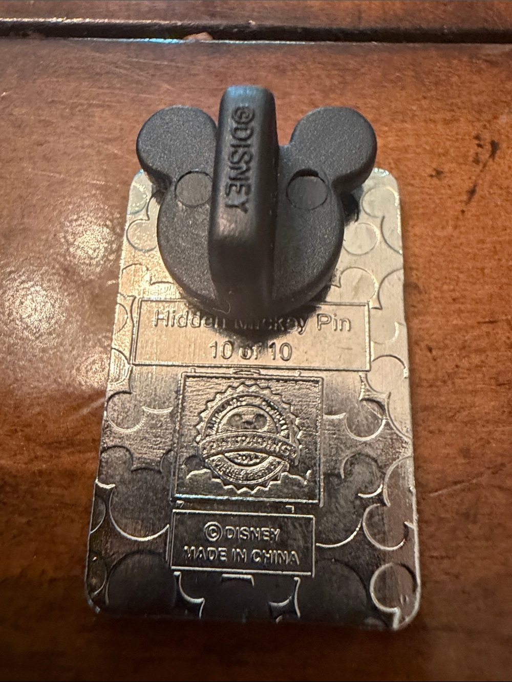 Jasmine Silver-Tone Disney Pin Limited Edition 10 of 10 Hidden Mickey RARE - Picture 2 of 2